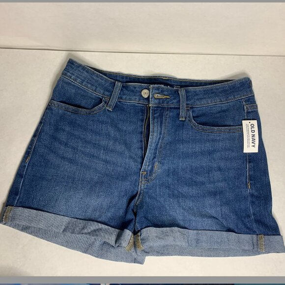 High-Waisted Wow Jean Shorts -- 3-inch inseam - Picture 1 of 2